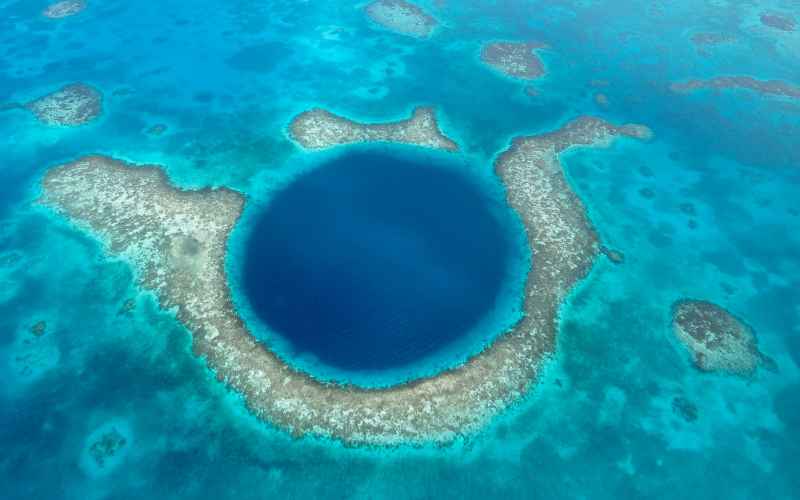 Scuba Diving with Sharks at the Great Blue Hole, Belize