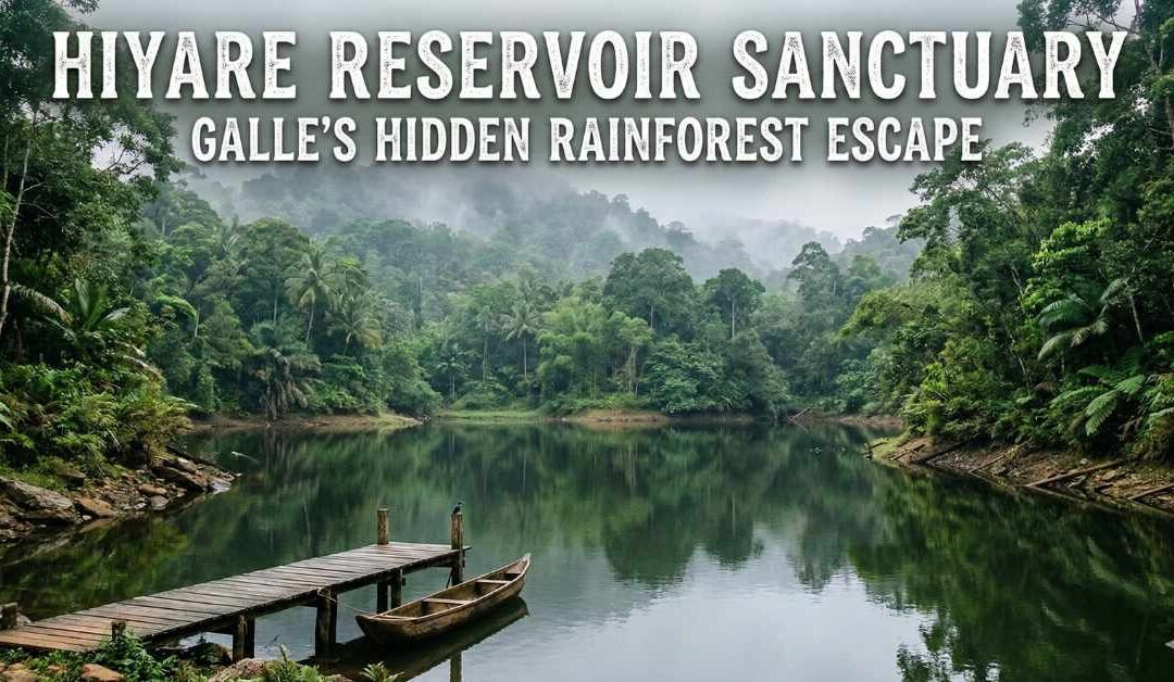 Hiyare Reservoir Sanctuary: Galle’s Hidden Rainforest Escape
