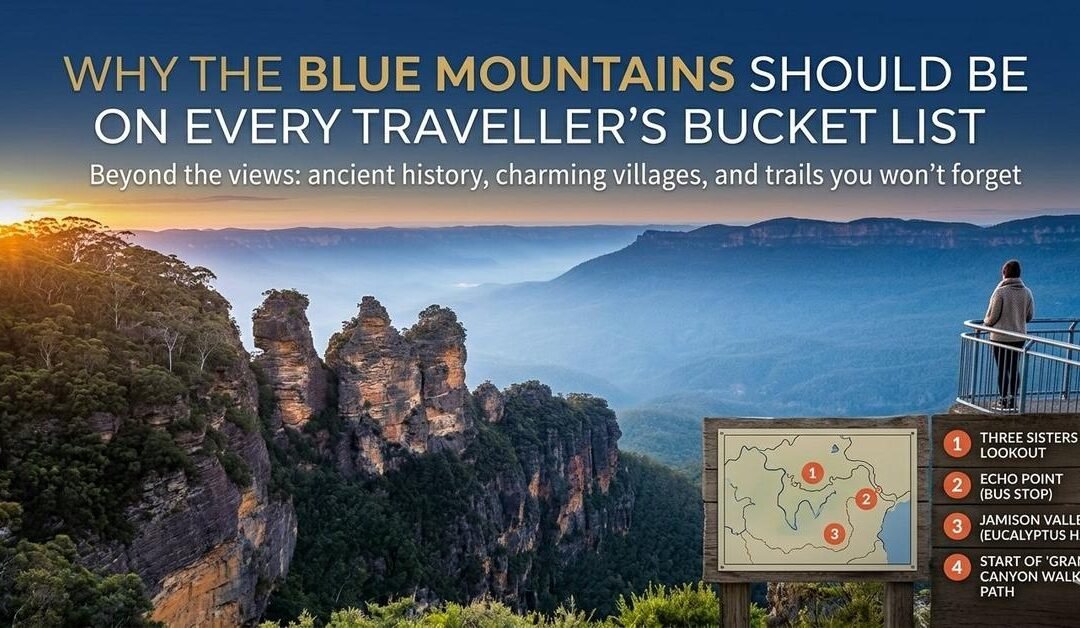 Why The Blue Mountains Should Be on Every Traveller’s Bucket List