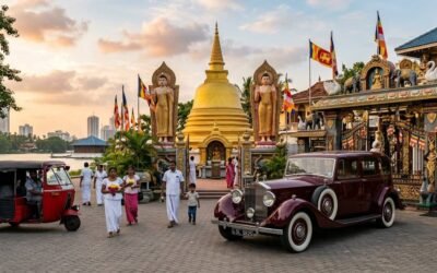 Chaos, Curiosity, and a Vintage Rolls-Royce: Inside Colombo’s Gangaramaya Temple