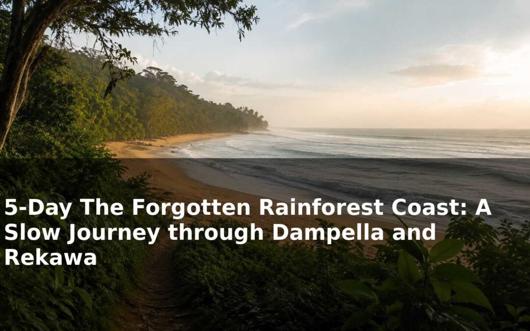 5-Day The Forgotten Rainforest Coast: A Slow Journey through Dampella and Rekawa