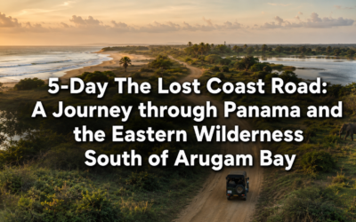 5-Day The Lost Coast Road: A Journey through Panama and the Eastern Wilderness South of Arugam Bay