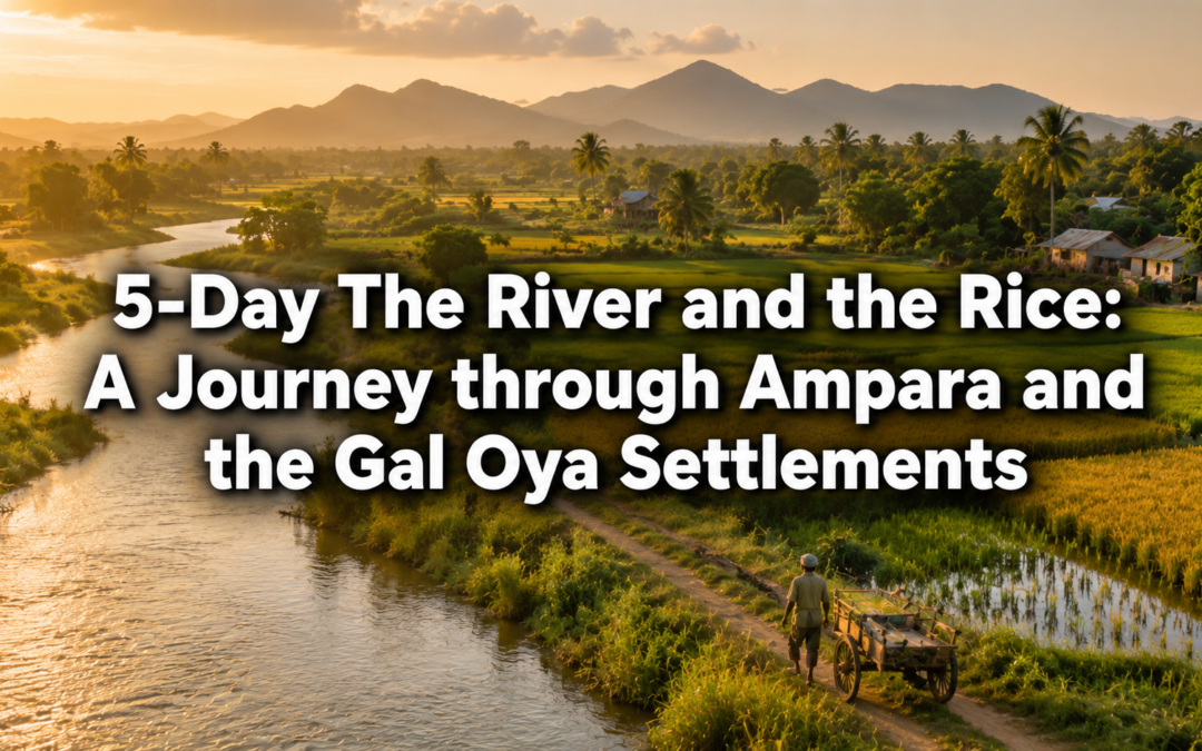 5-Day The River and the Rice: A Journey through Ampara and the Gal Oya Settlements