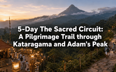 5-Day The Sacred Circuit: A Pilgrimage Trail through Kataragama and Adam’s Peak
