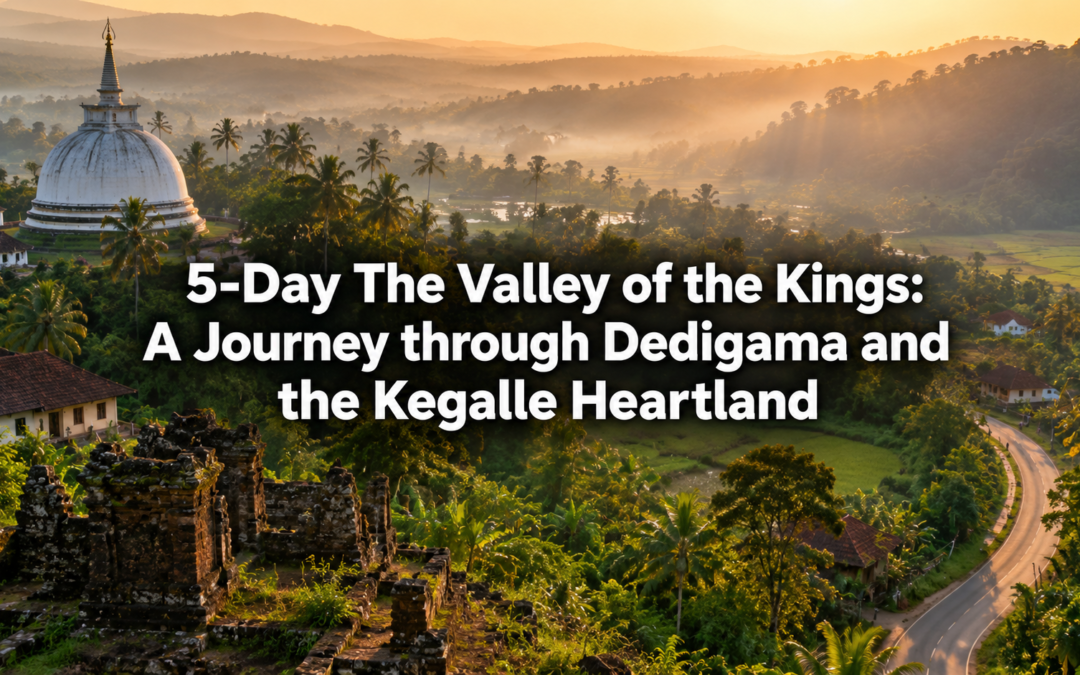 5-Day The Valley of the Kings: A Journey through Dedigama and the Kegalle Heartland