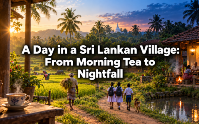 A Day in a Sri Lankan Village: From Morning Tea to Nightfall