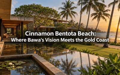 Cinnamon Bentota Beach: Where Bawa’s Vision Meets the Gold Coast