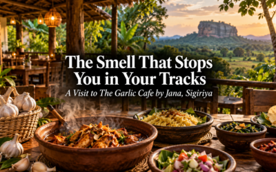 The Smell That Stops You in Your Tracks: A Visit to The Garlic Cafe by Jana, Sigiriya