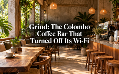Grind: The Colombo Coffee Bar That Turned Off Its Wi-Fi