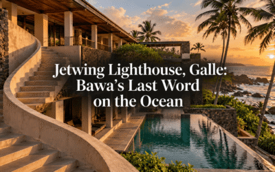 Jetwing Lighthouse, Galle: Bawa’s Last Word on the Ocean