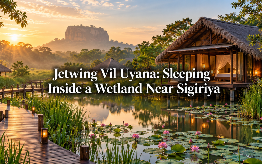 Jetwing Vil Uyana: Sleeping Inside a Wetland Near Sigiriya